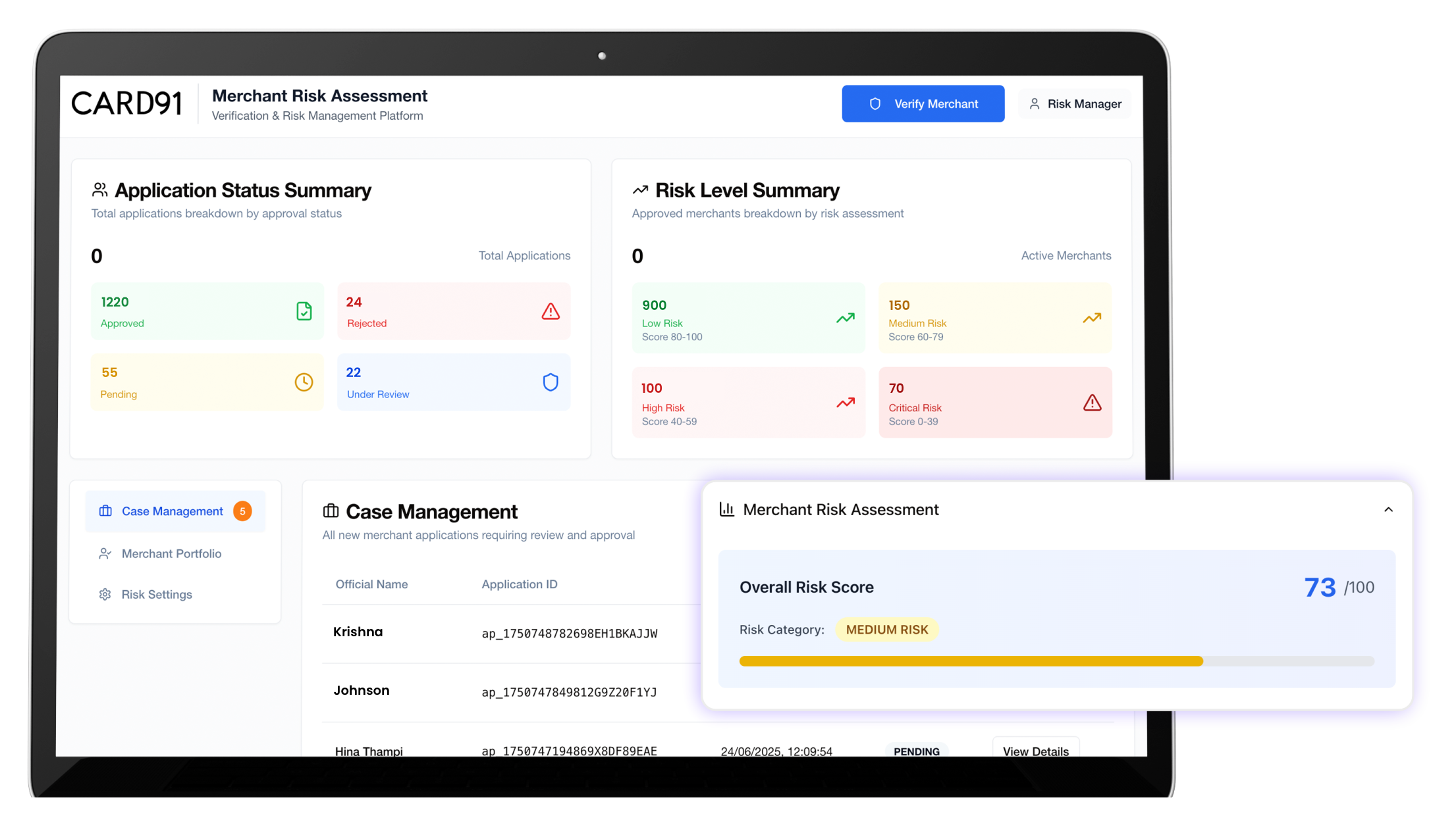 AI Merchant Classification and Verification