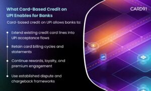 What Card-Based Credit on UPI Enables for Banks