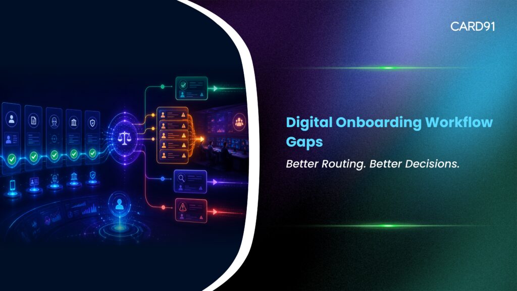 Digital onboarding workflow gaps in BFSI onboarding